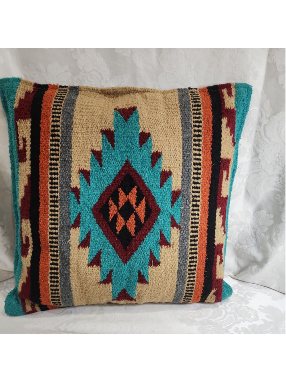 El Paso Saddle Blanket Co. Southwestern Pillow 18" x 18"
